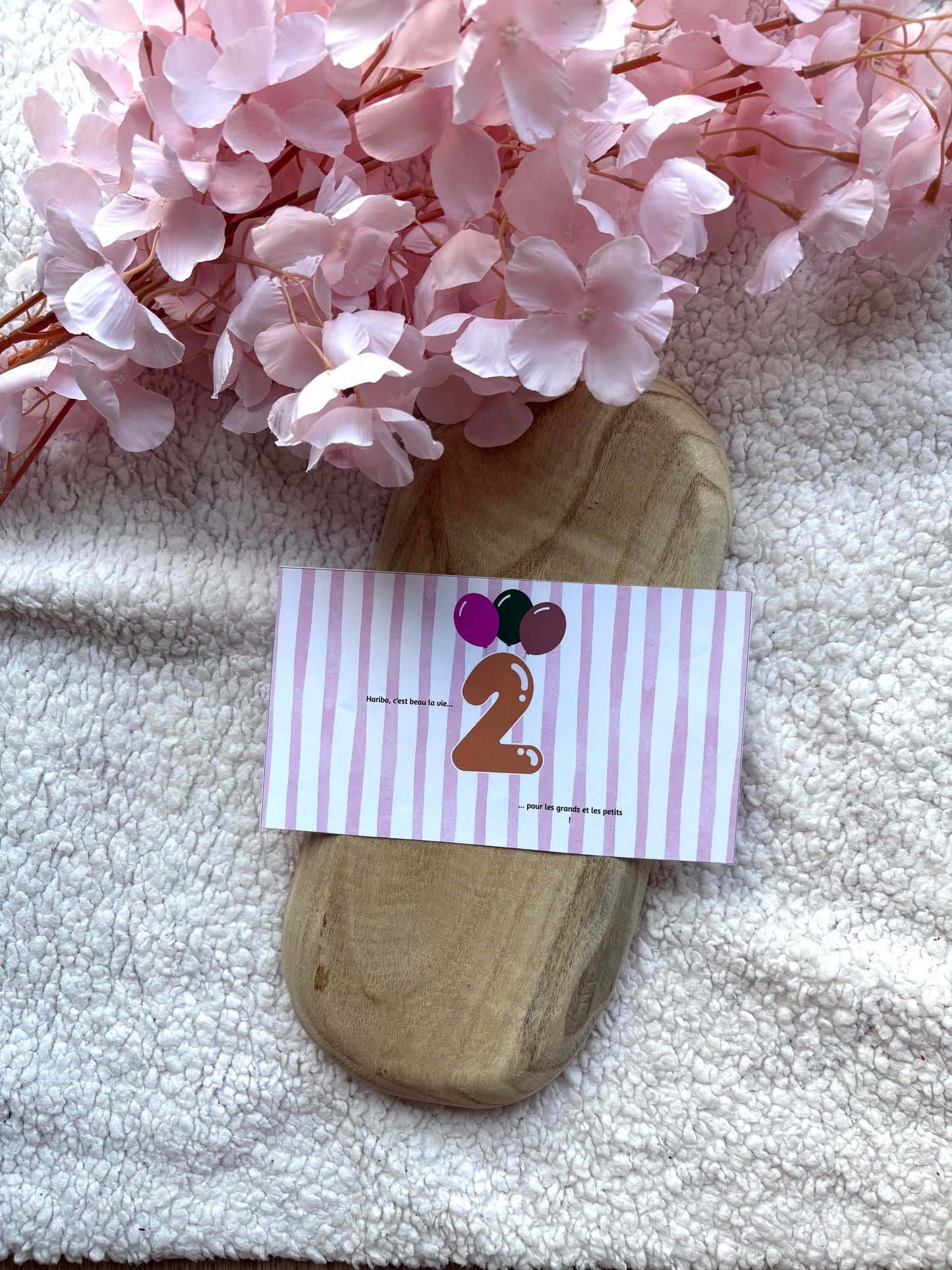 Étiquette personnalisée /Sachet Haribo