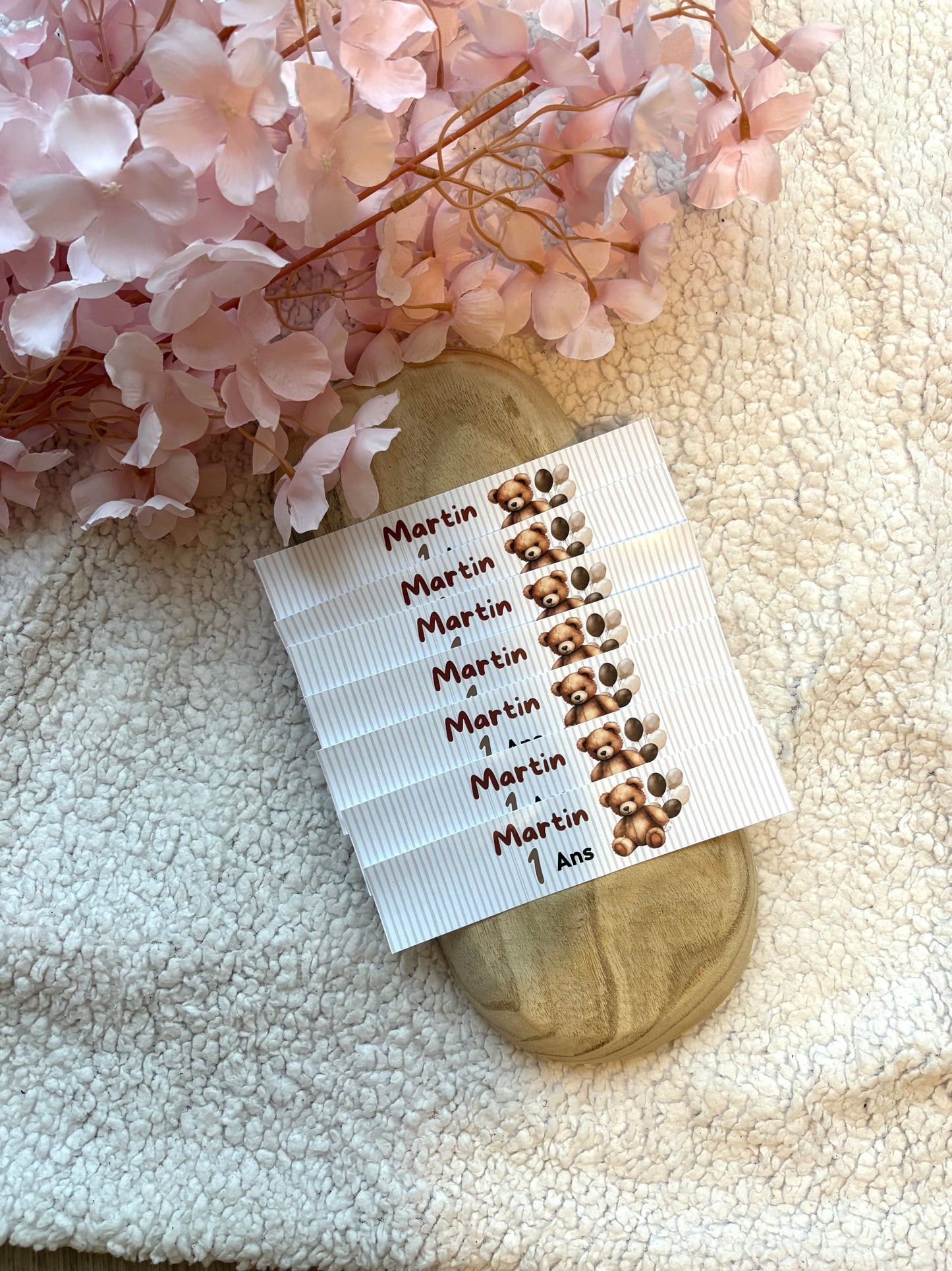 Étiquette personnalisée / Bouteille d’eau