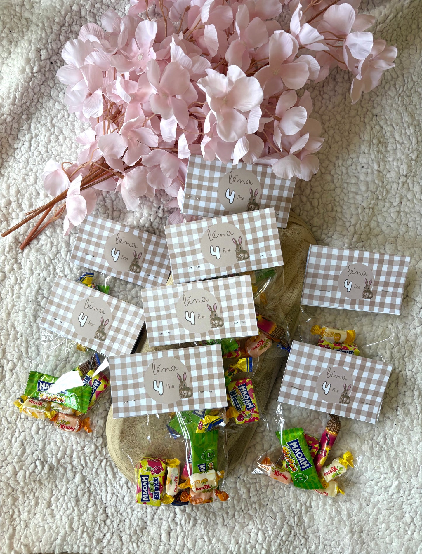 Sachet de bonbons personnalisé