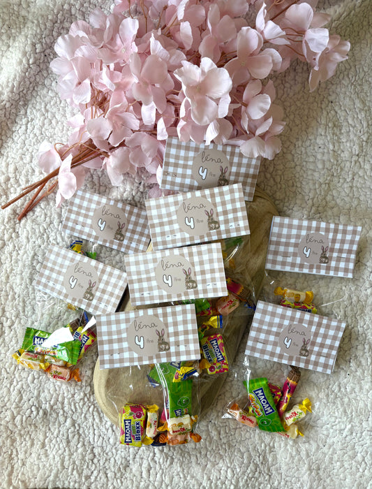 Sachet de bonbons personnalisé