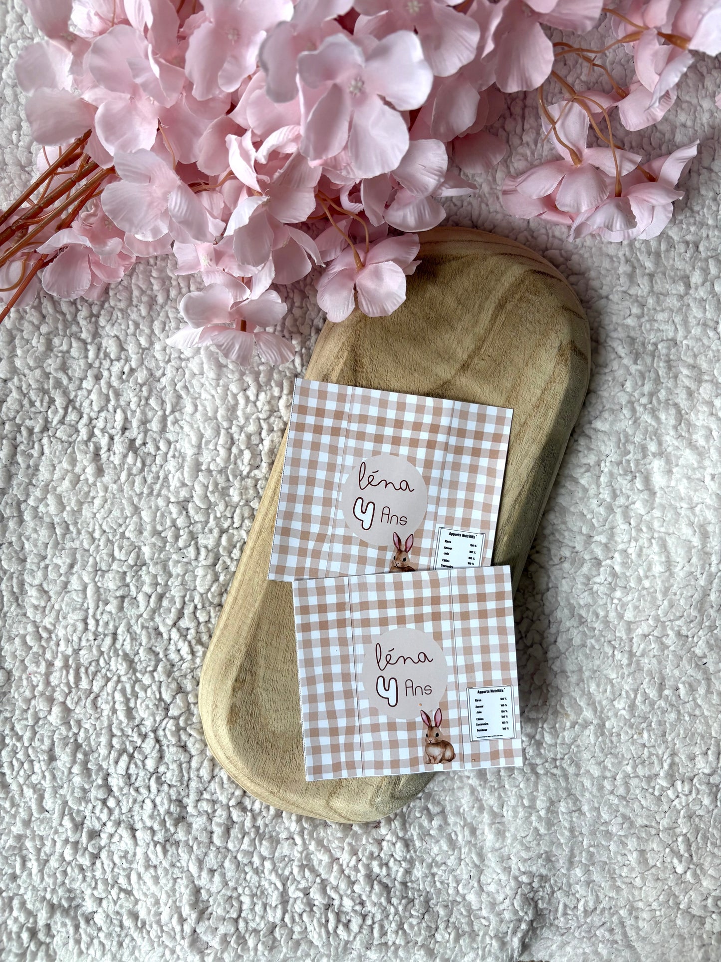 Étiquette personnalisée / Kinder Country