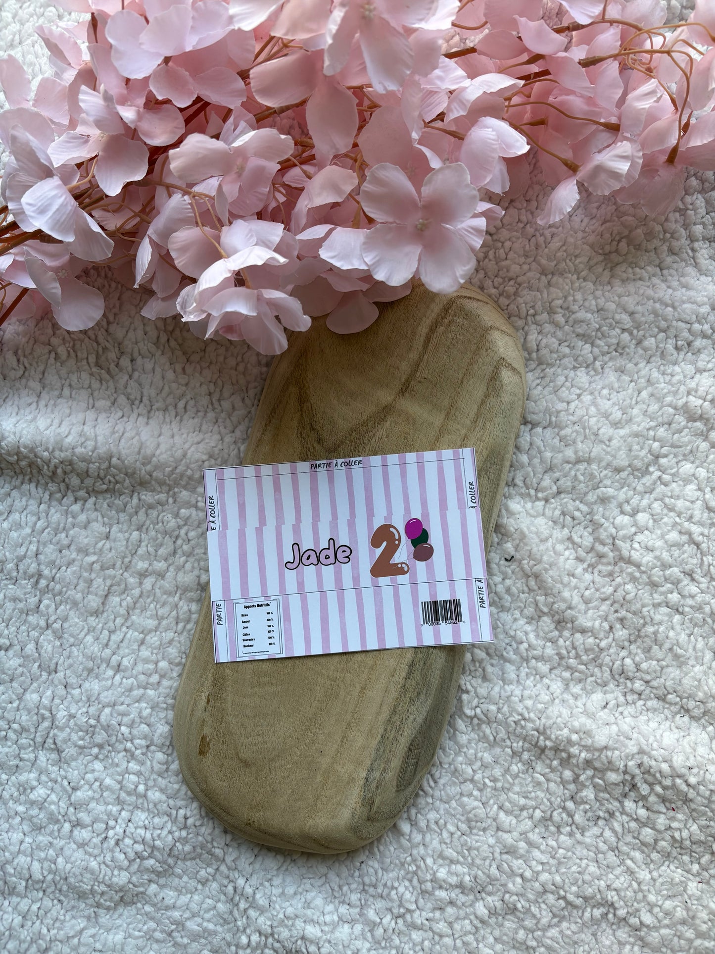 Étiquette personnalisée / Nutella Be Ready