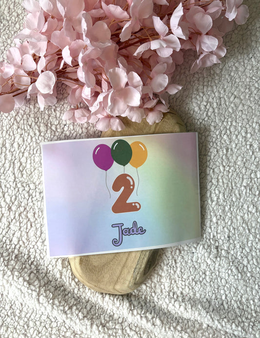 Set de table personnalisée